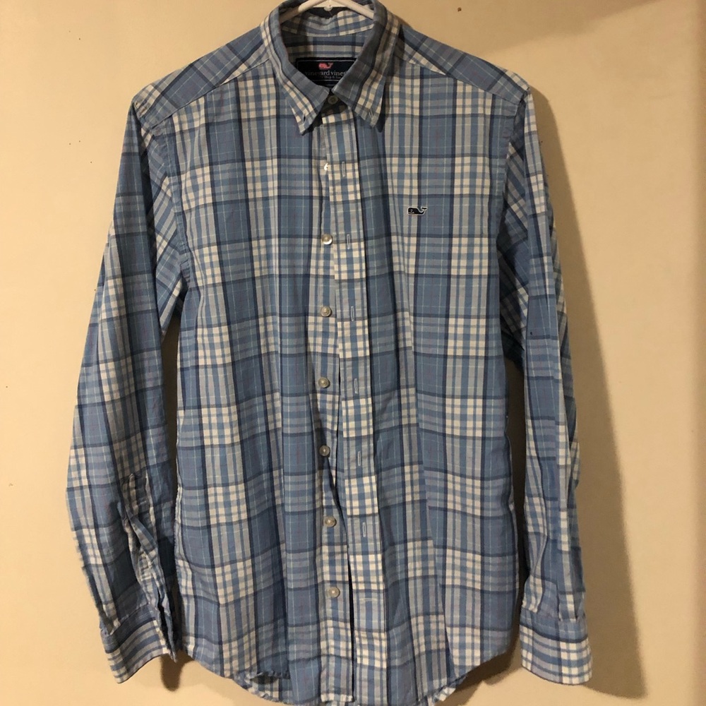 Vineyard Vines Plaid Button Down Shirt